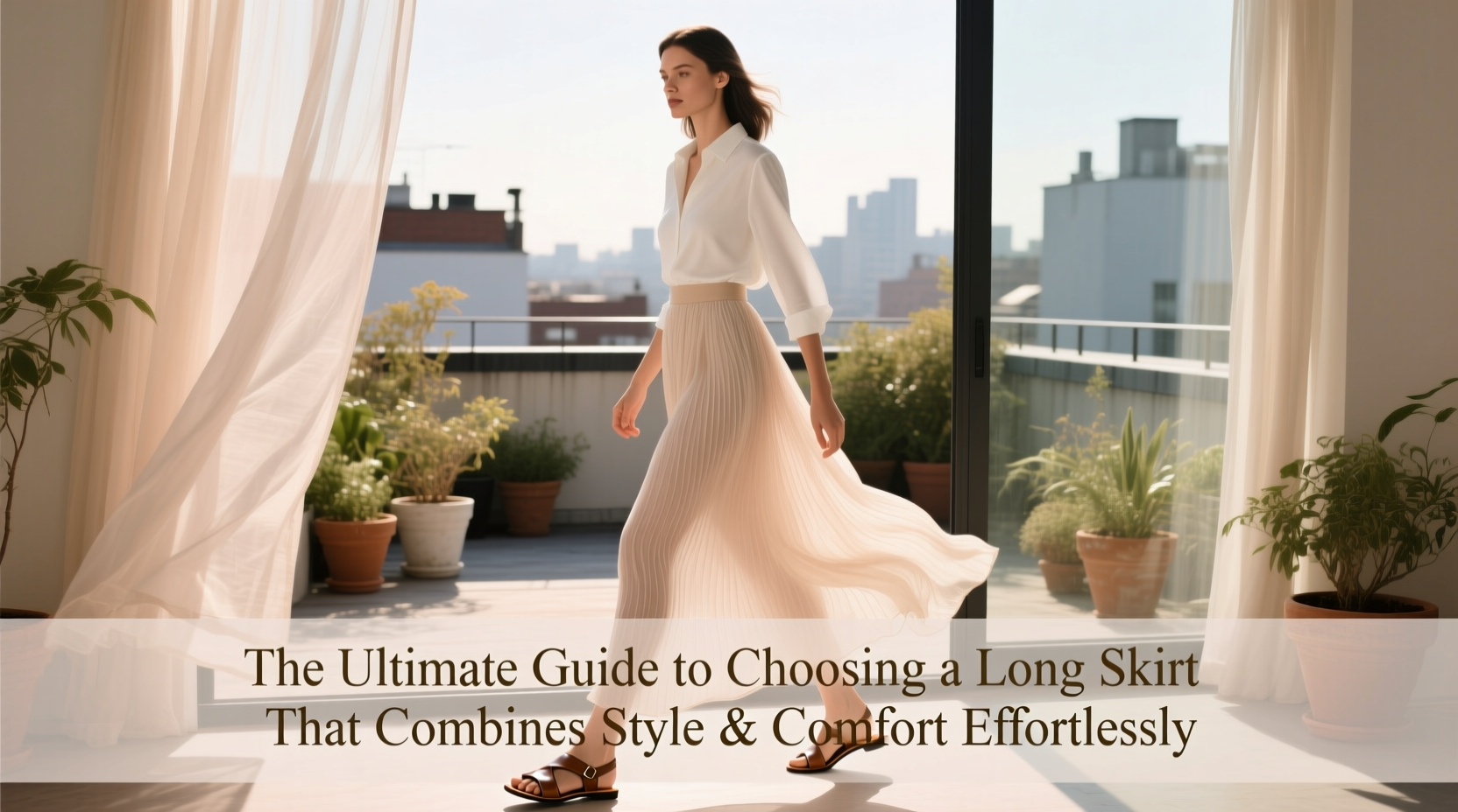 the ultimate guide to choosing a long skirt that combines style and comfort effortlessly
