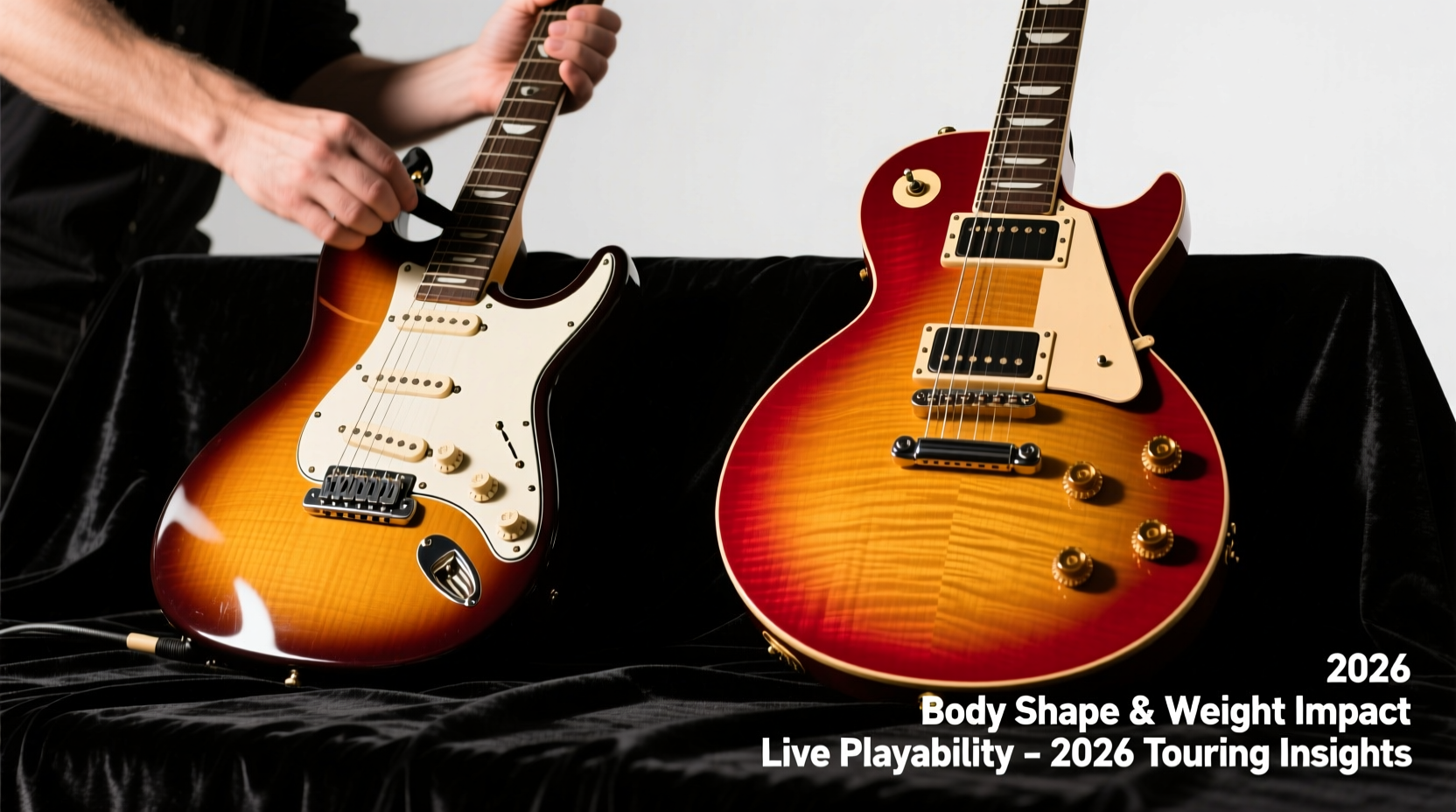 Fender Strat vs Gibson Les Paul Body Shape Differences: How Contouring and Mass Impact Live Gig Playability for Touring Musicians 2026