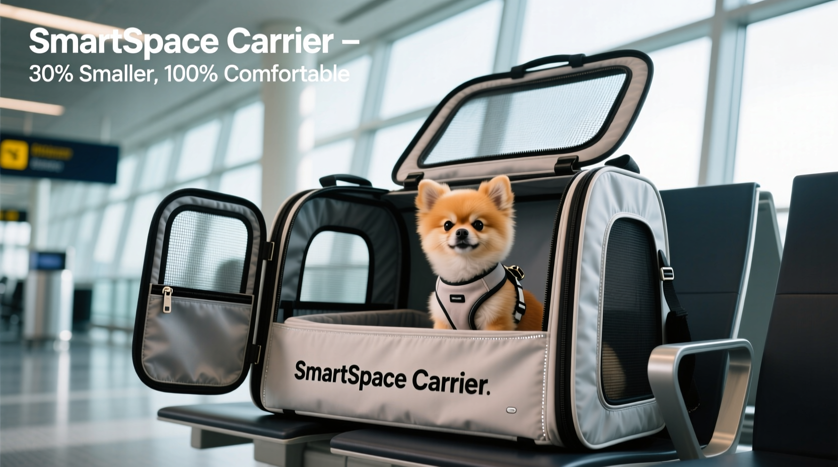 smart tips to optimize and reduce space in your dog carrier for comfortable travel