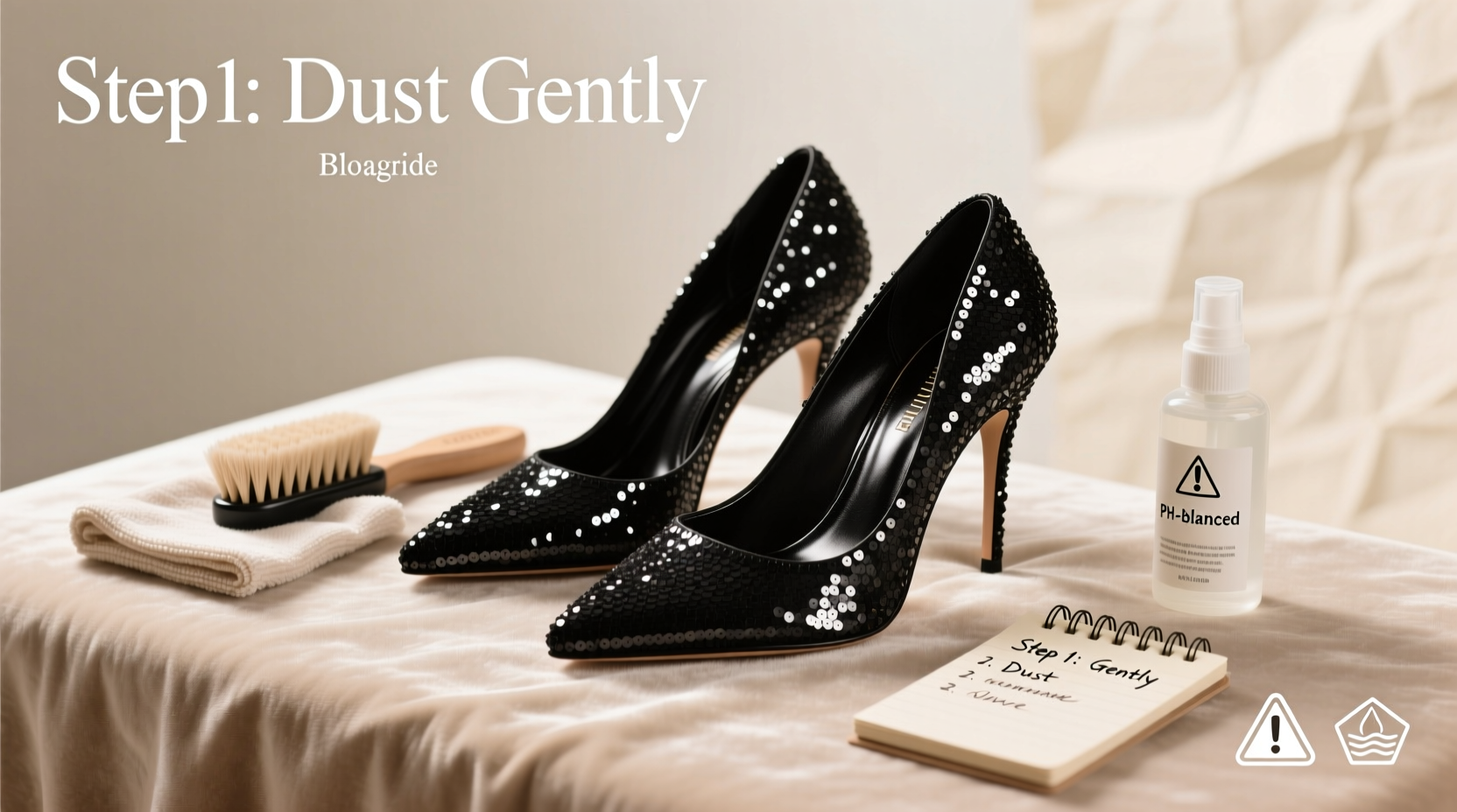 the ultimate guide to safely cleaning and maintaining sequin stiletto heels