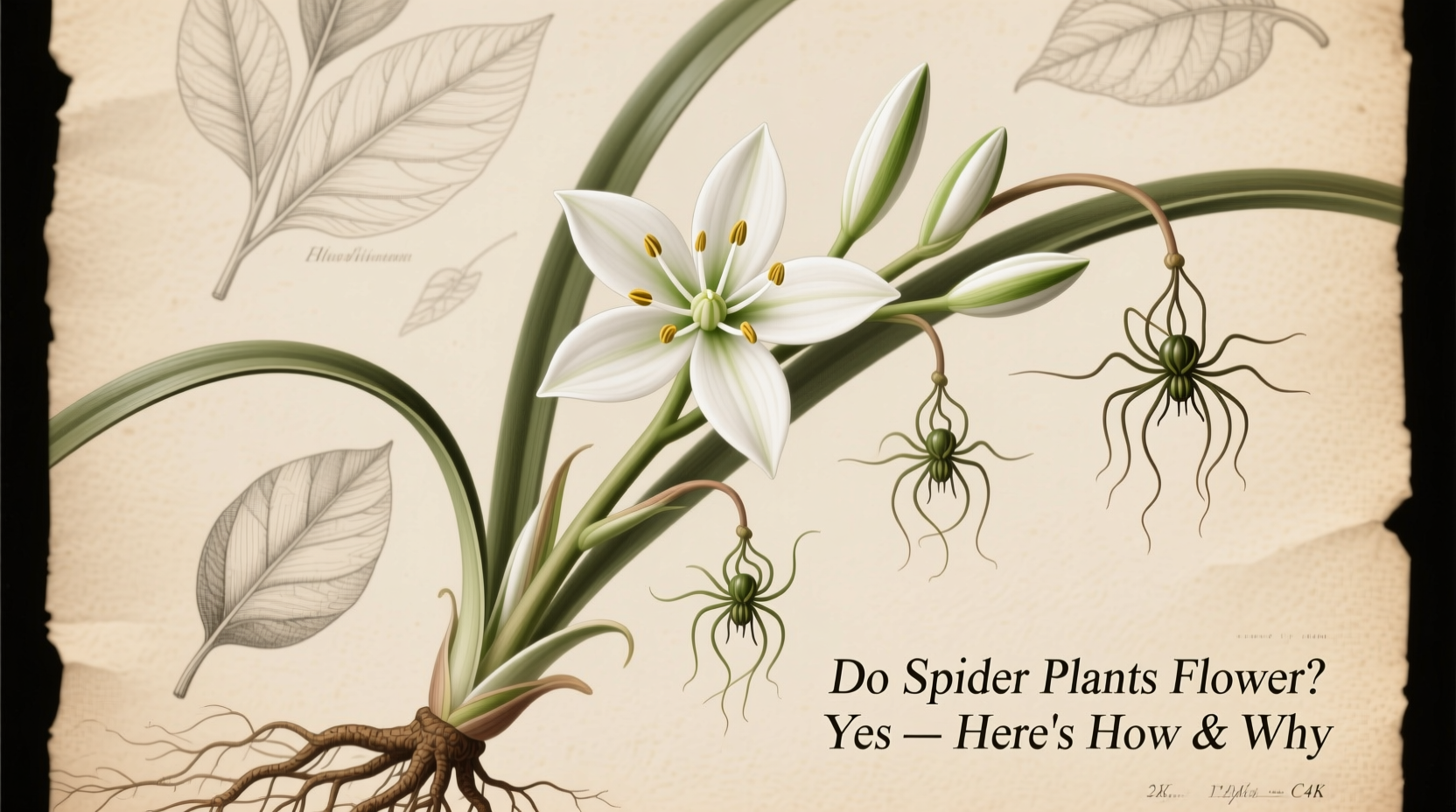Do Spider Plants Flower? Yes — Here's How & Why