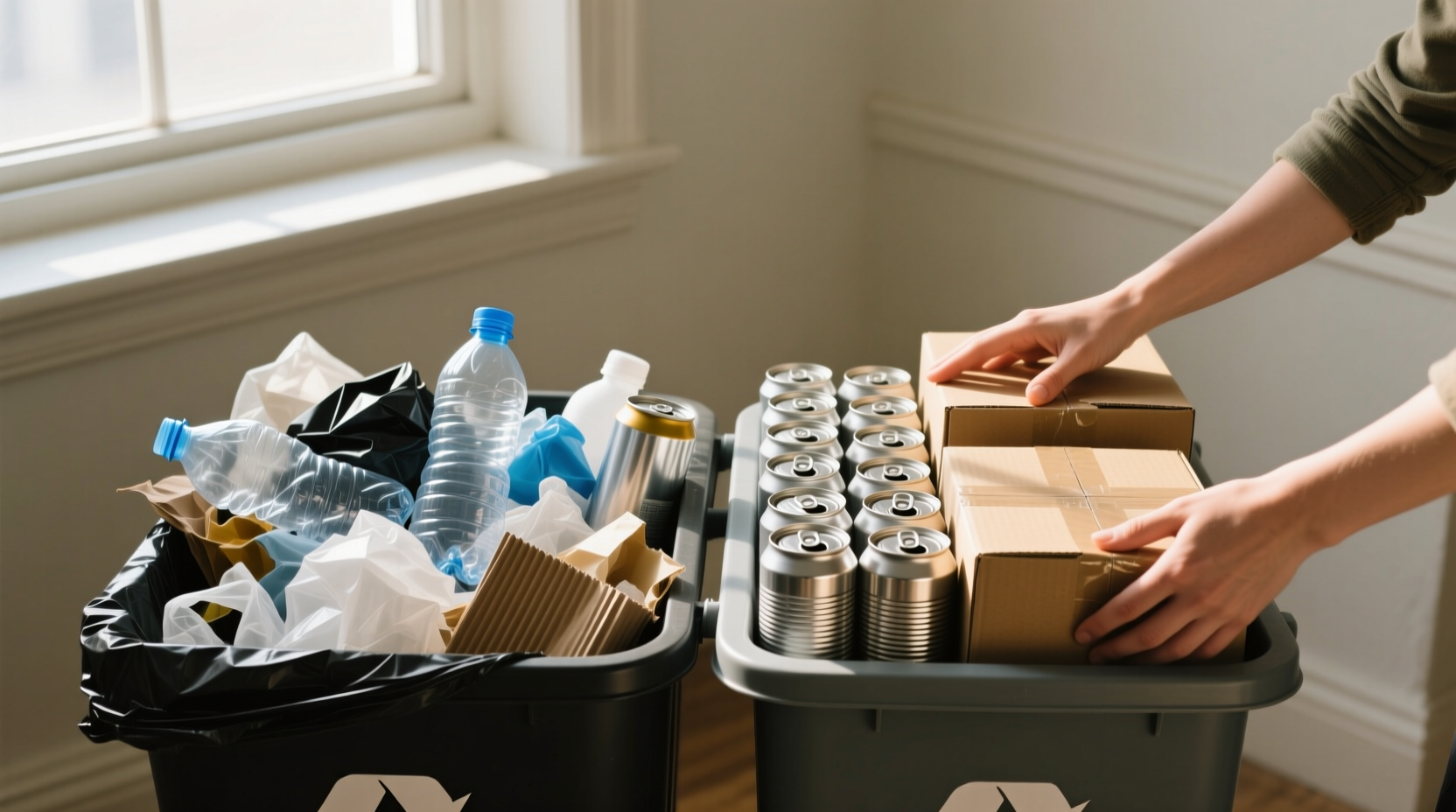 cleaning out recyclables is actually worth the effort
