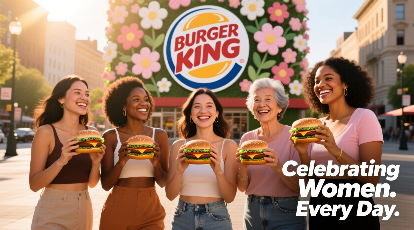 burger king ad womens day