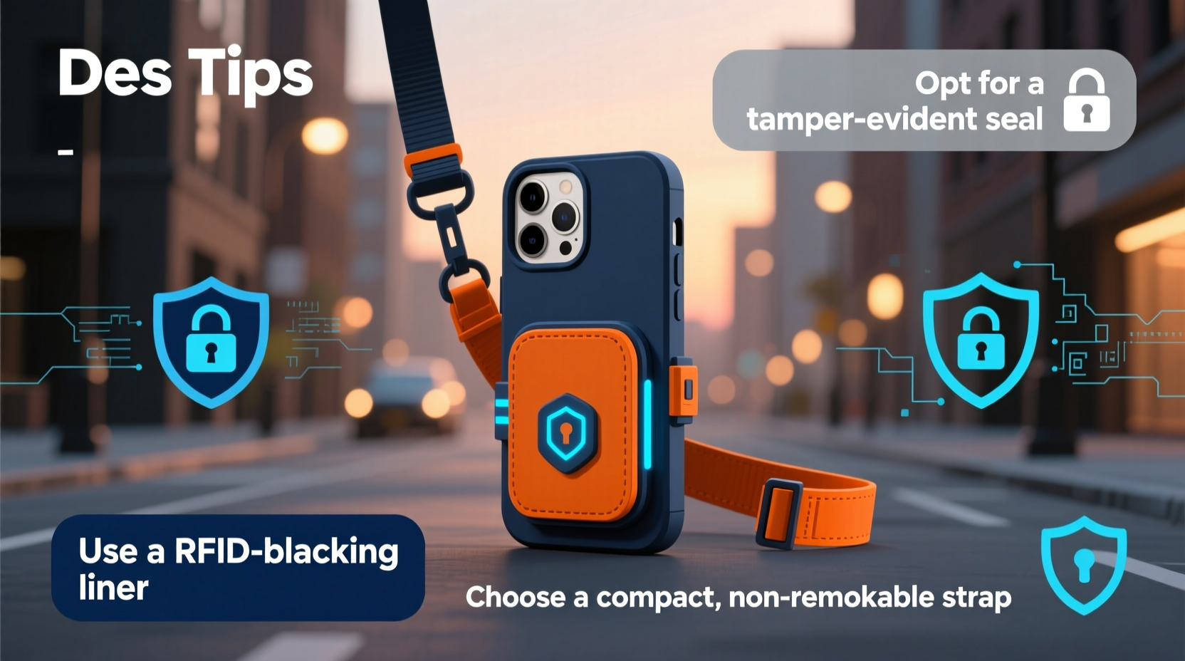 top tips to enhance the security of your crossbody phone case for everyday use