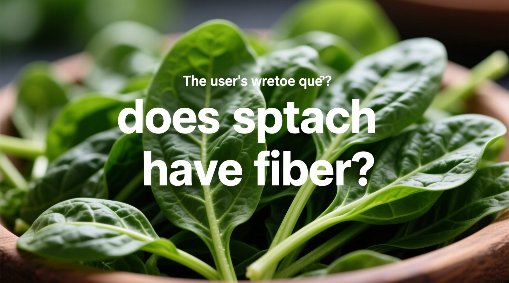 Spinach Fiber Content: Facts, Benefits & Daily Value
