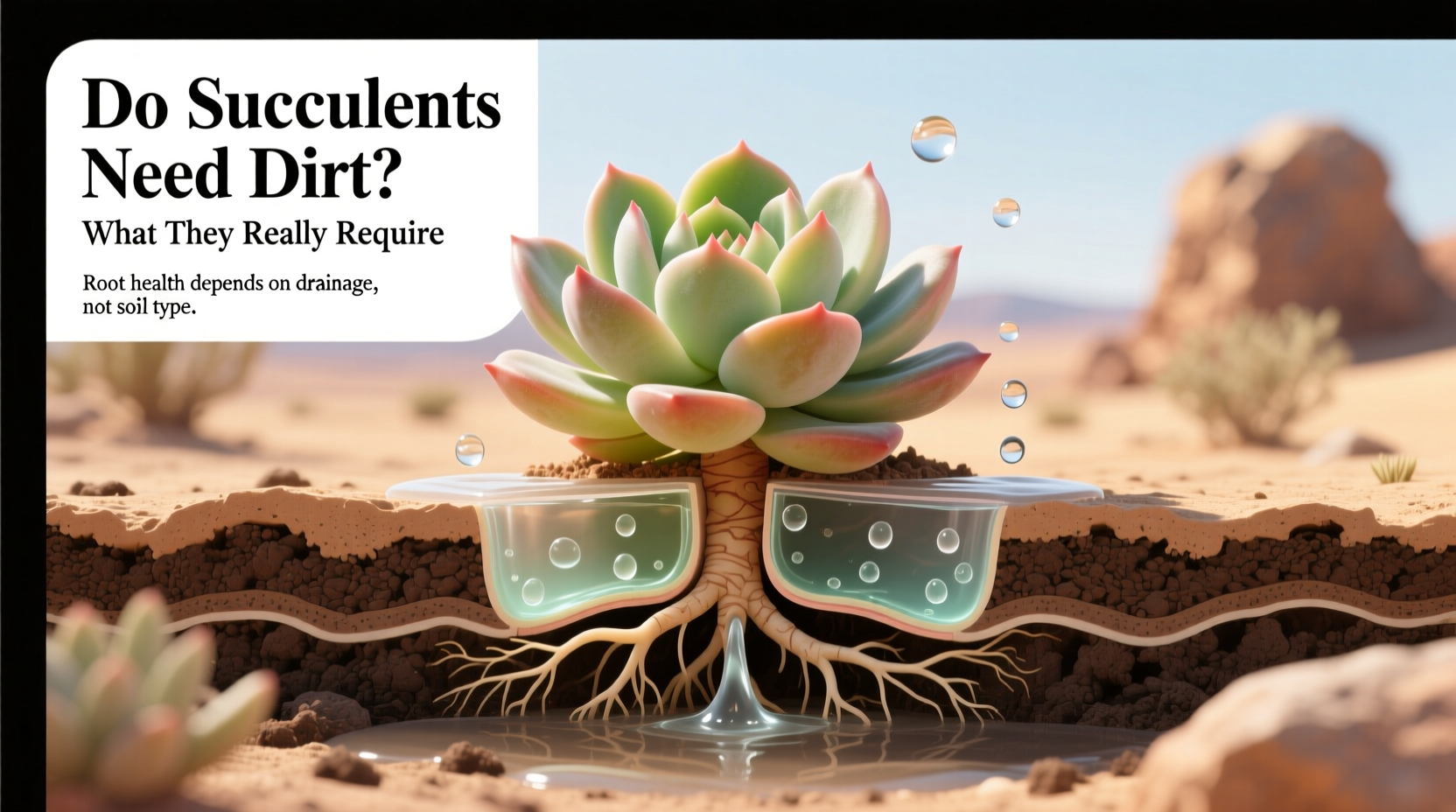 Do Succulents Need Dirt? What They Really Require