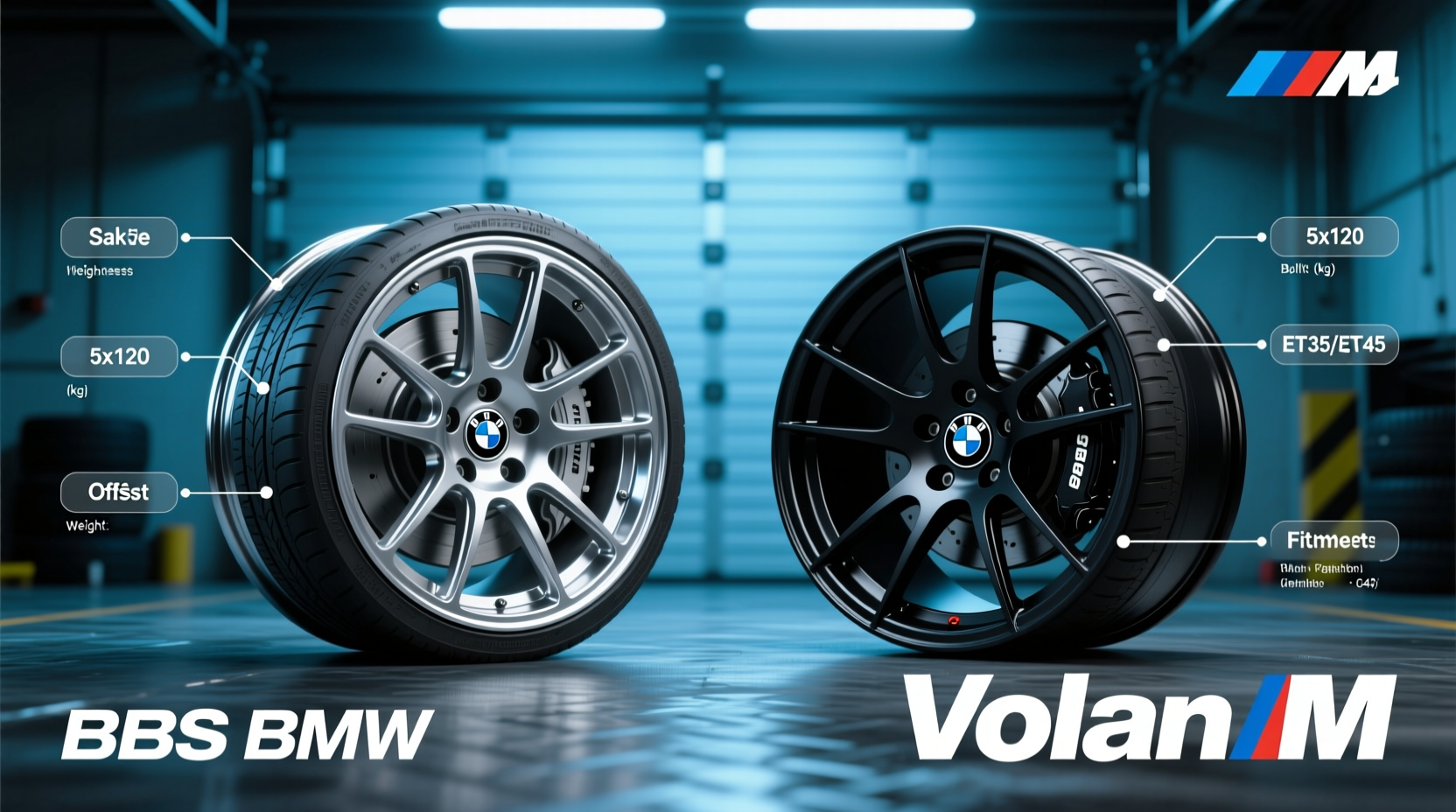 volan m vs bbs bmw track