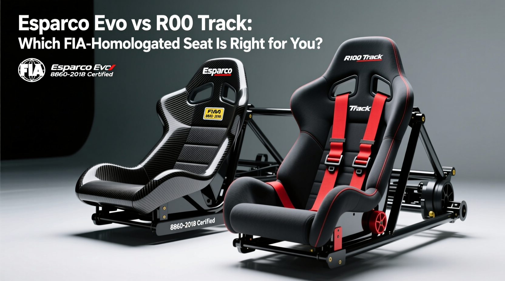 esparco evo vs r100 track