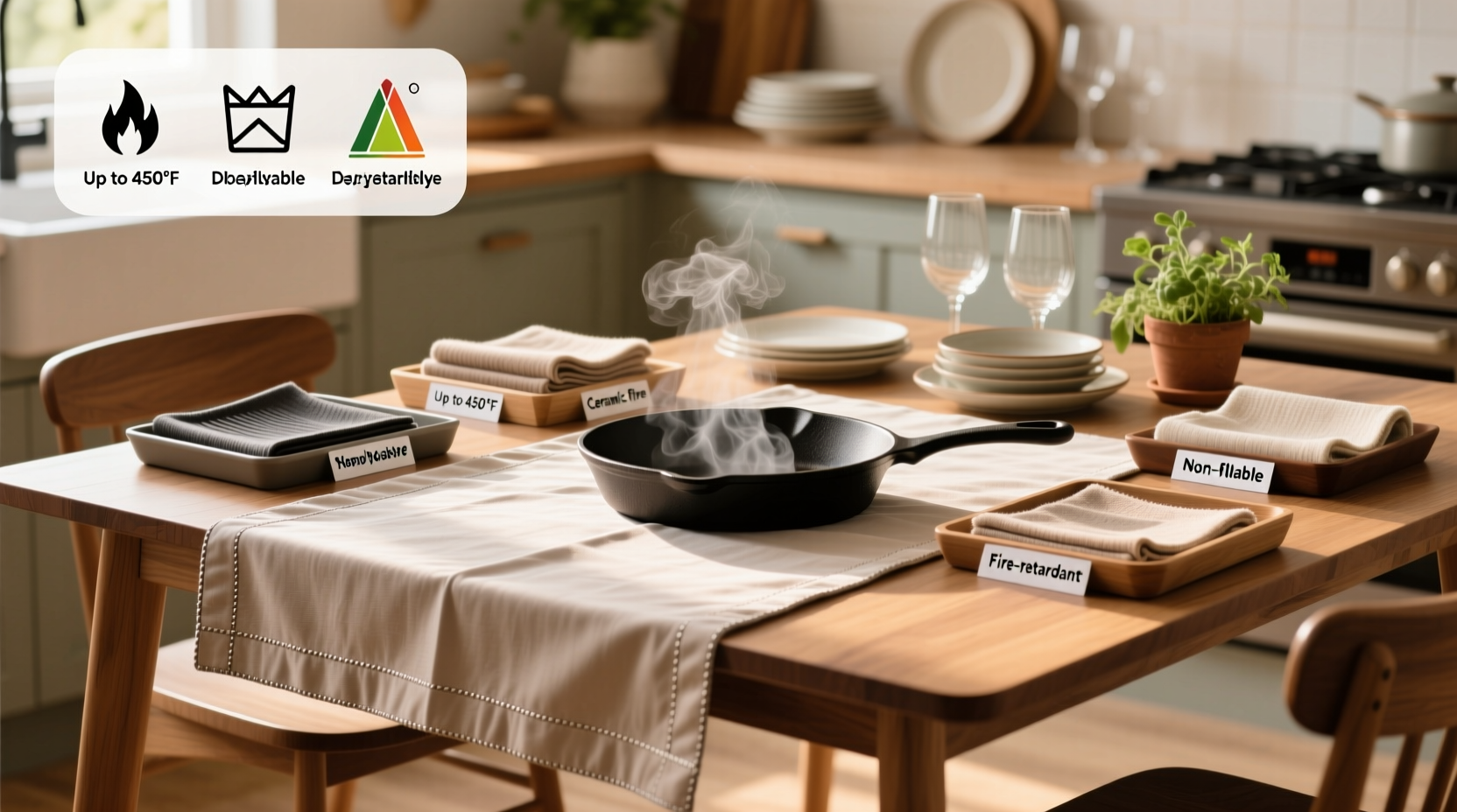 ultimate guide to choosing and using heat resistant tablecloths for complete table protection