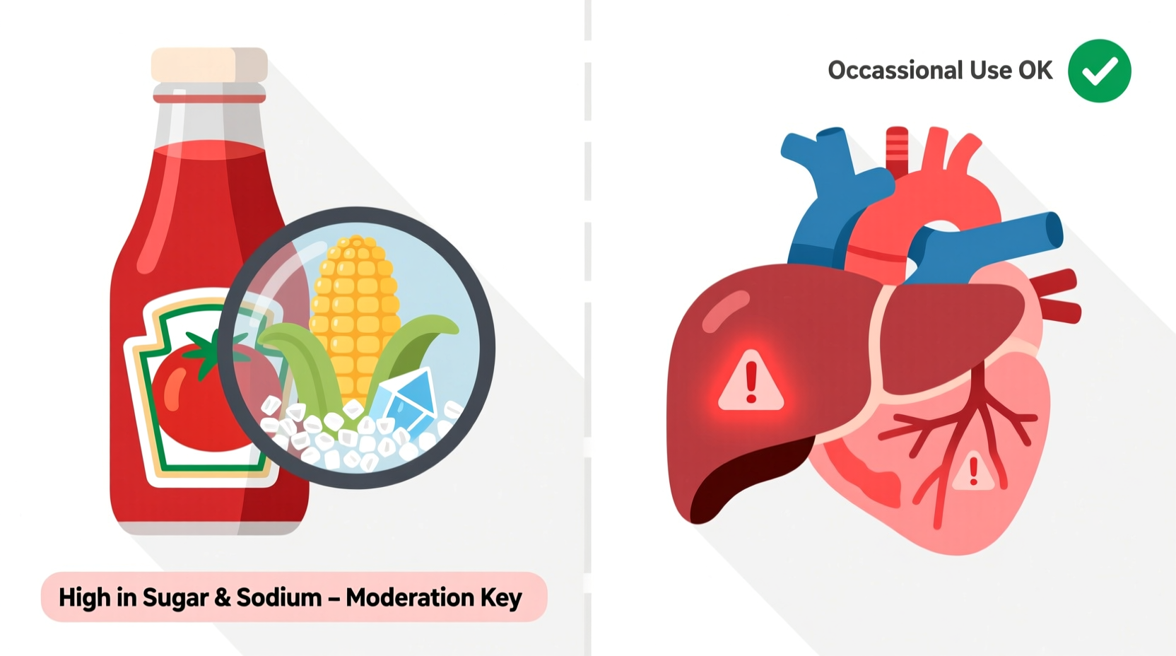is tomato ketchup bad for you
