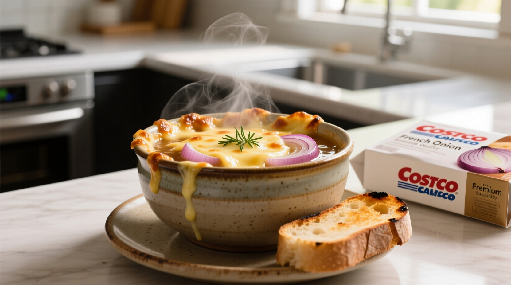 Costco Frozen French Onion Soup Price & Review