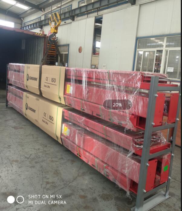 GB-FP-5.0Z high quality 5000kg used 4 post car lift
