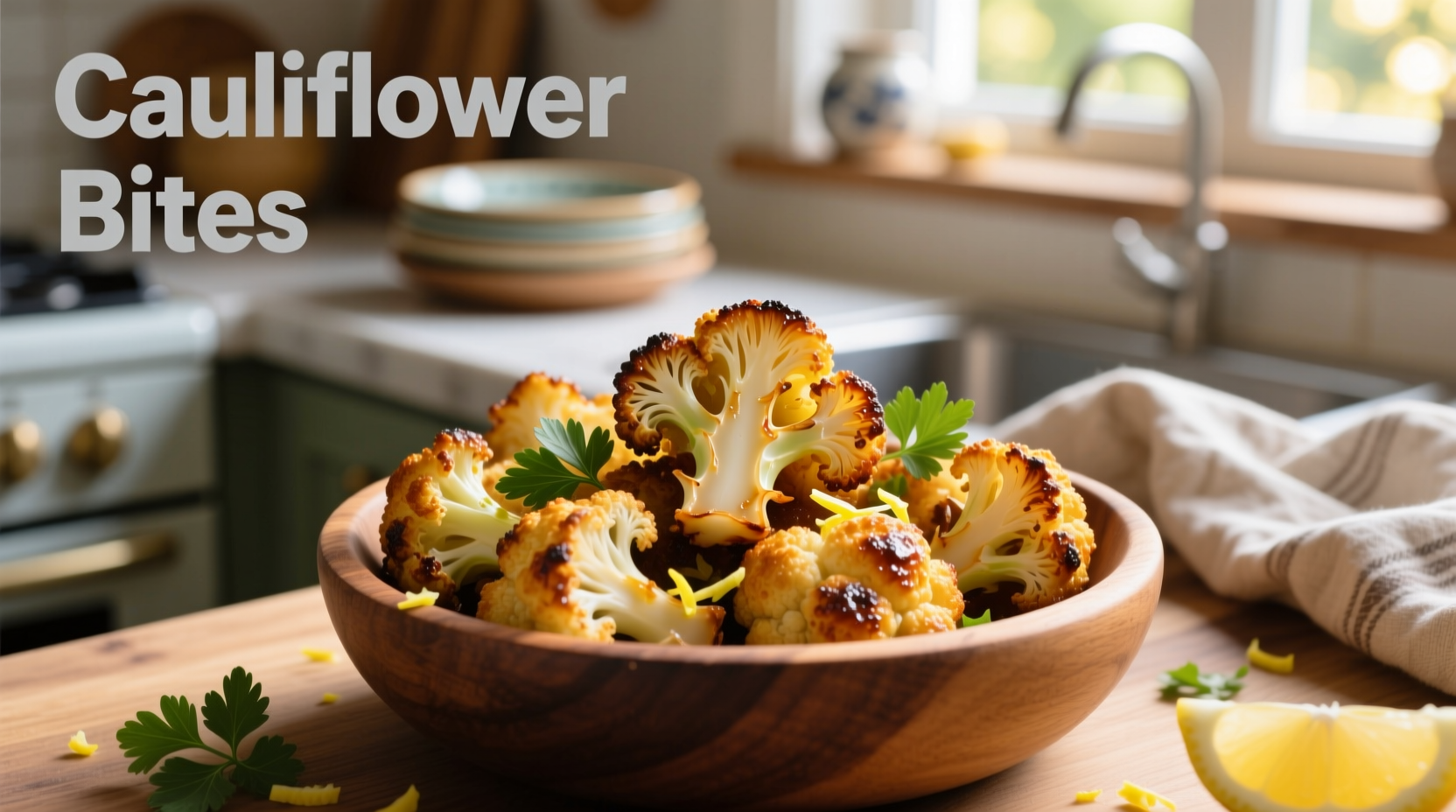 Perfect Baked Cauliflower Bites Recipe in 30 Minutes
