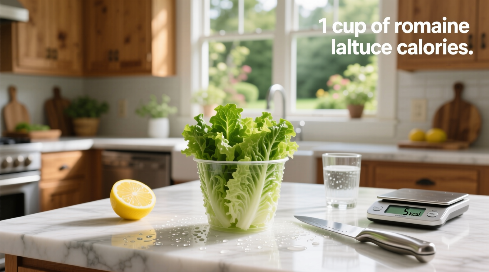 1 cup romaine lettuce calories nutrition guide