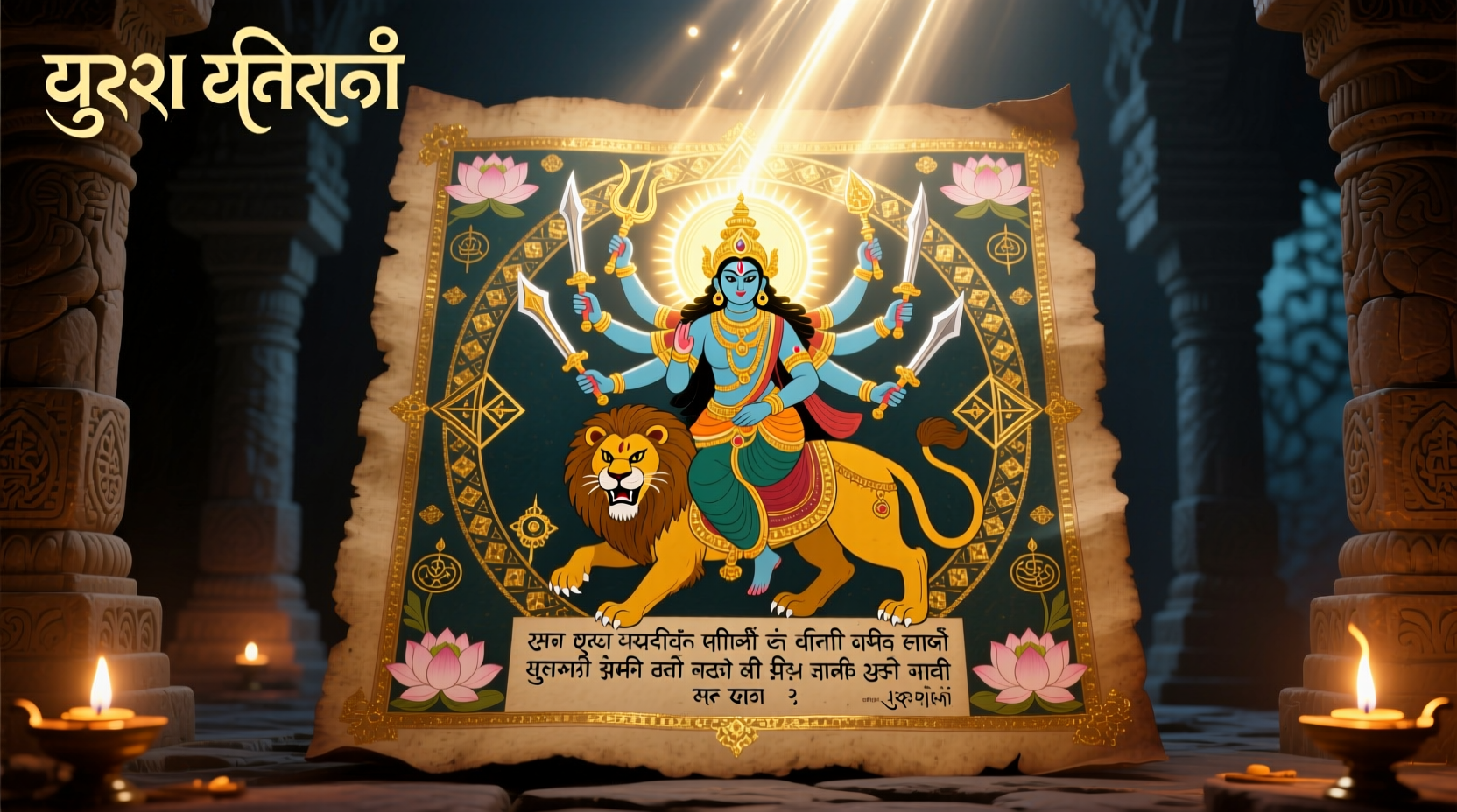 is durga saptashati cursed understanding the sacred text