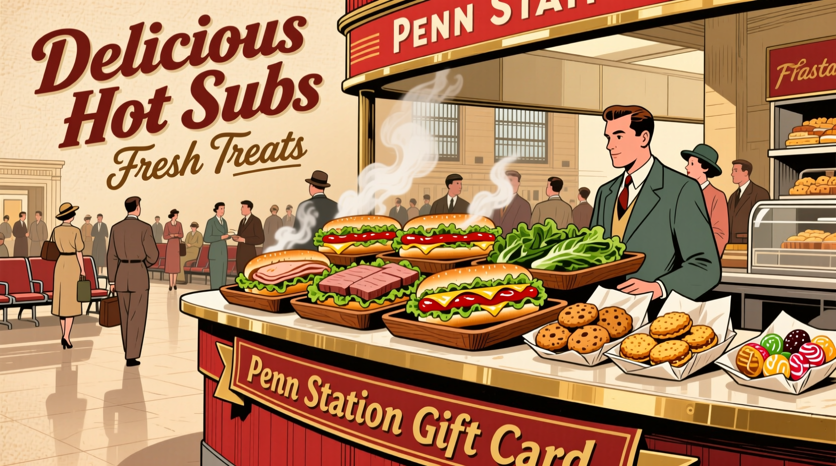 penn station gift card delicious hot subs fresh treats