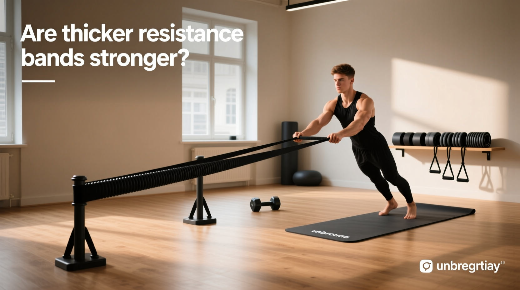 are thicker resistance bands stronger 