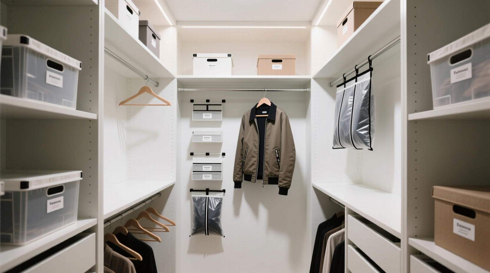 how to maximize closet space