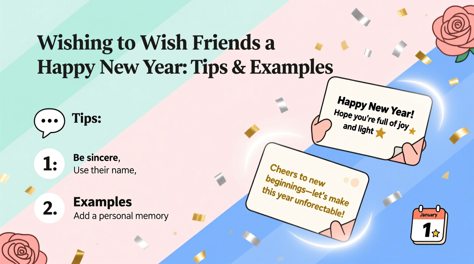 how to wish friends a happy new year