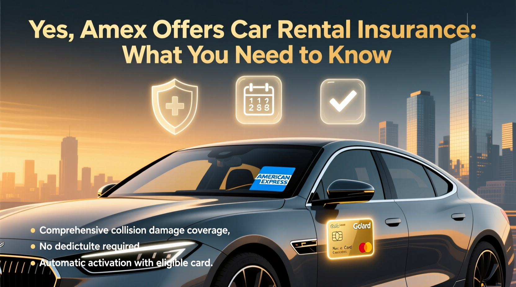 does amex have car rental insurance