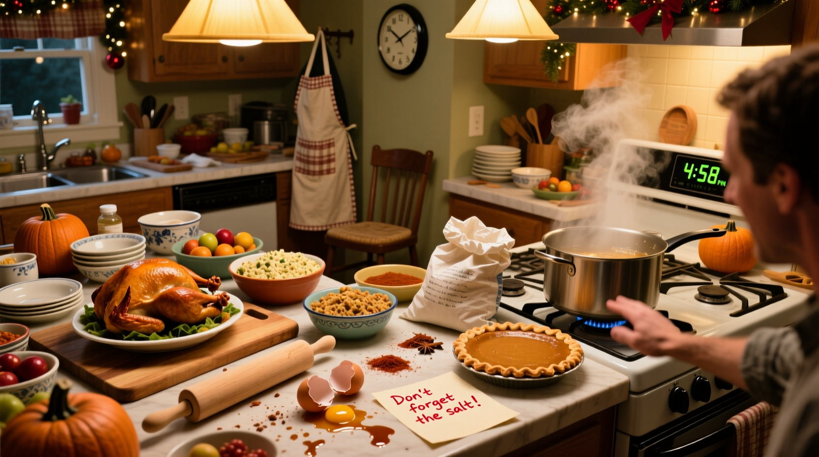 how to prevent holiday kitchen disasters
