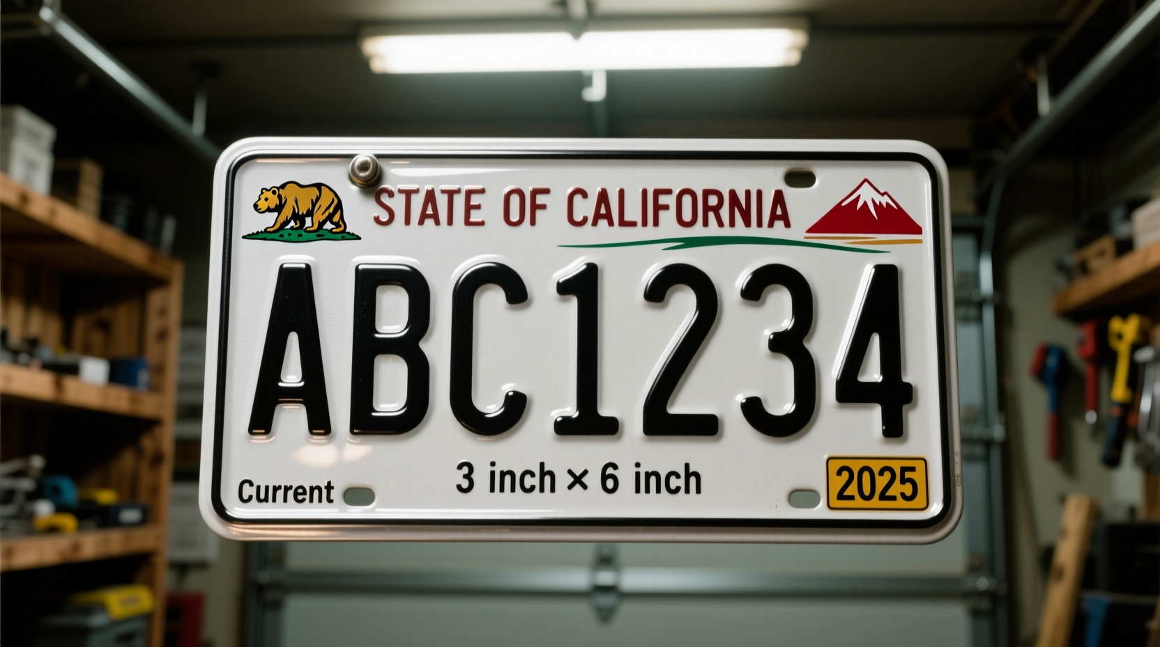 how does the car registration look like