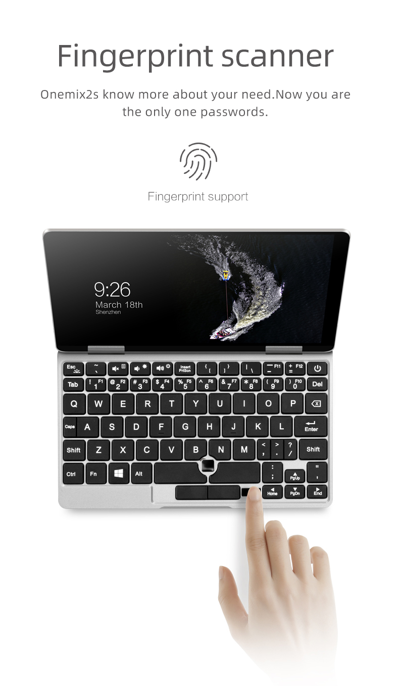 ※UMPC☆OneMix 1s One Mix 1S mini laptop review (7 inch convertible with