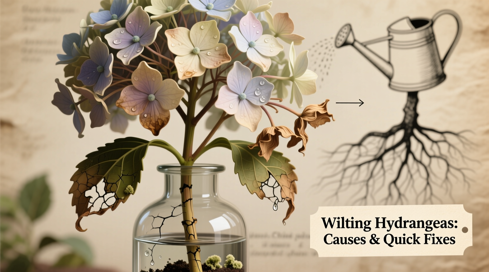 hydrangeas wilting in a vase reasons quick fixes