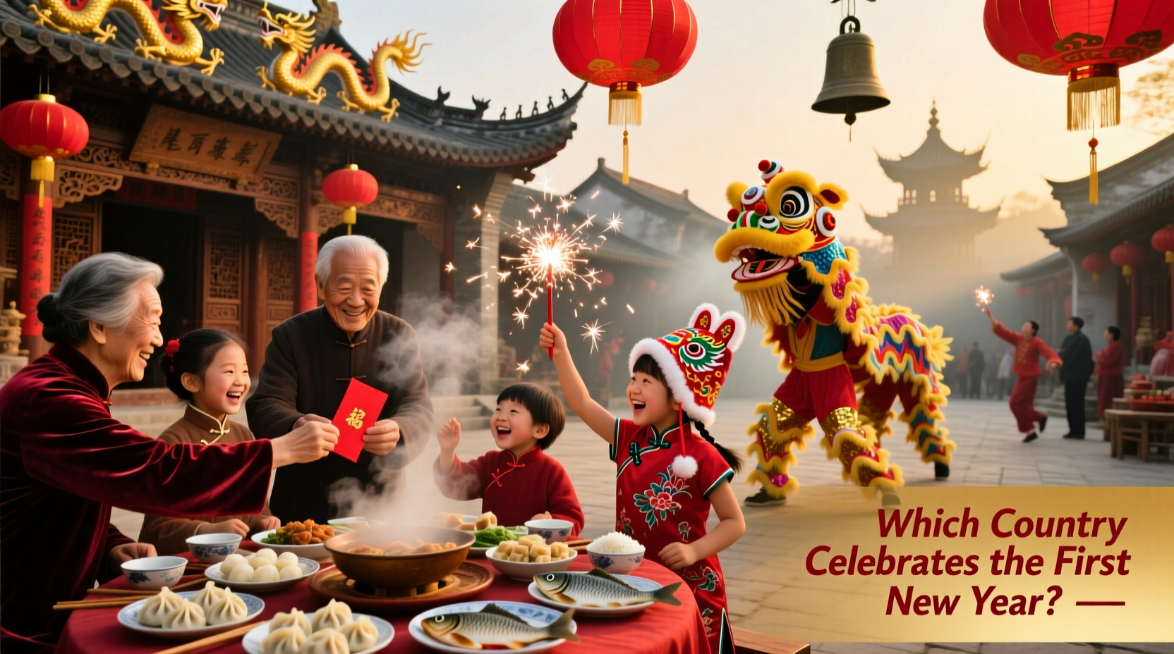 which country celebrate 1st new year