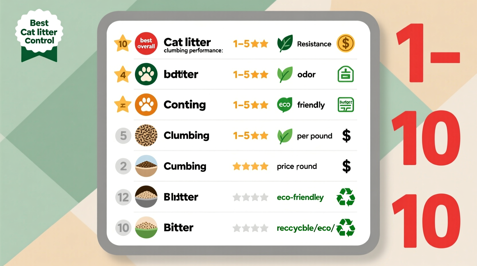 top 10 best cat litter for odor and clumping effective budget wise picks