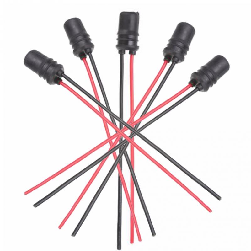 Casquillo Portalámparas W5W Para Coche - 2 Piezas, Conector Extensión Para Bombillas LED, Ideal Para Coches, Camiones O Barcos