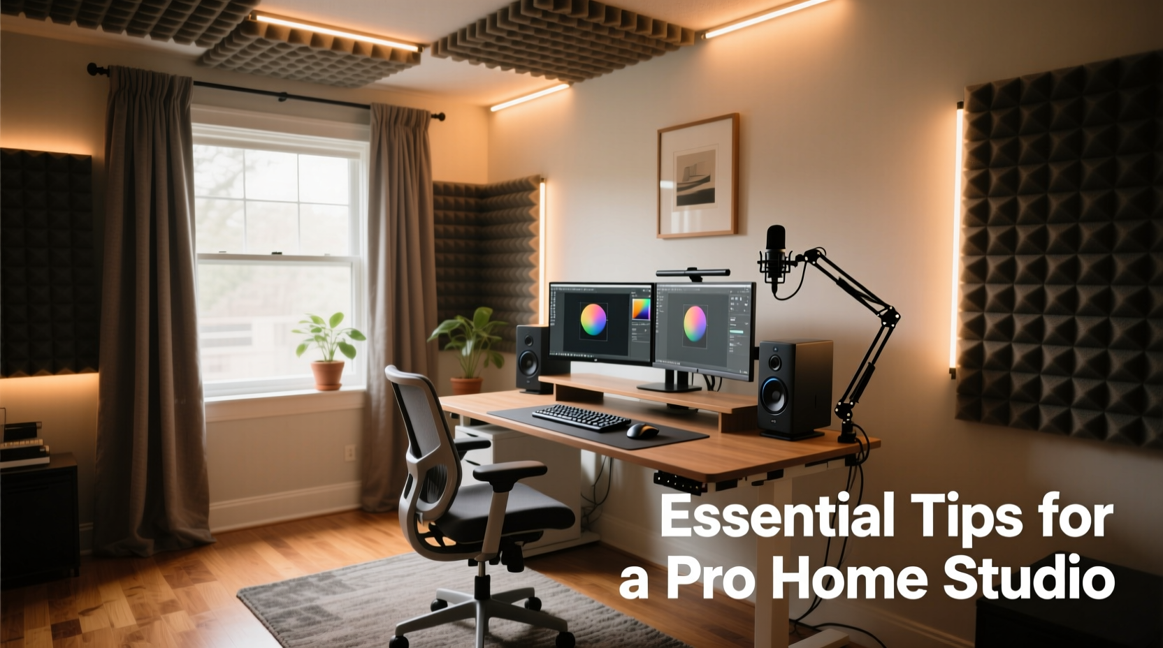 how to make an at home studio essential tips for setting up a professional space on any budget