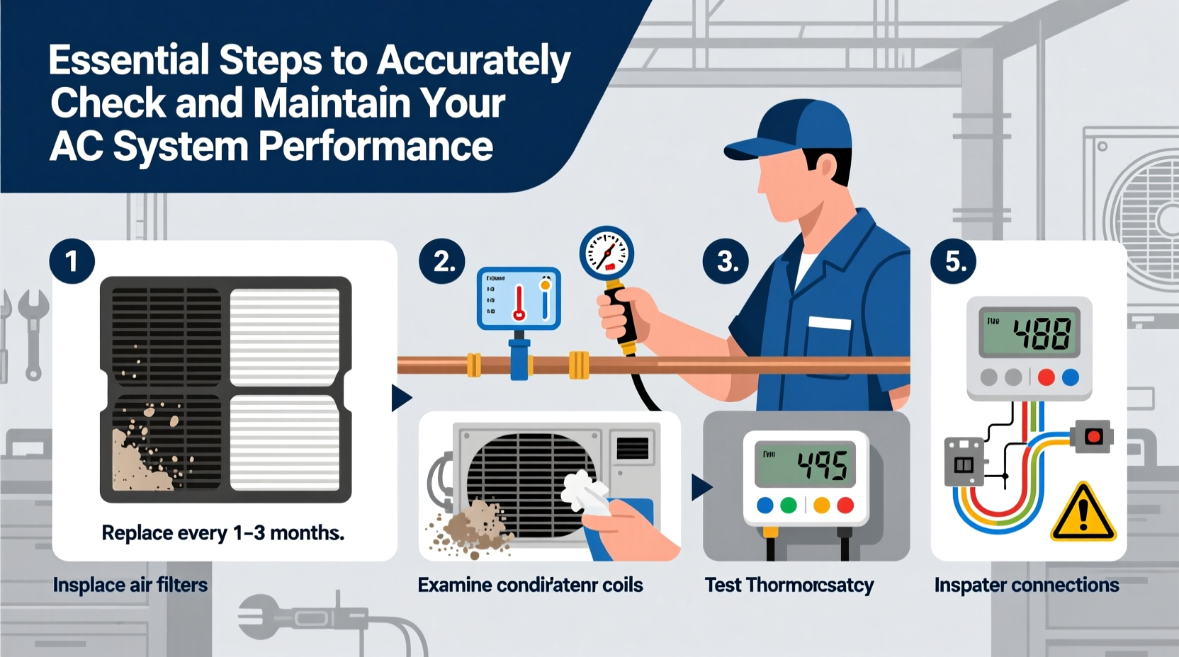 essential steps to accurately check and maintain your ac systems performance