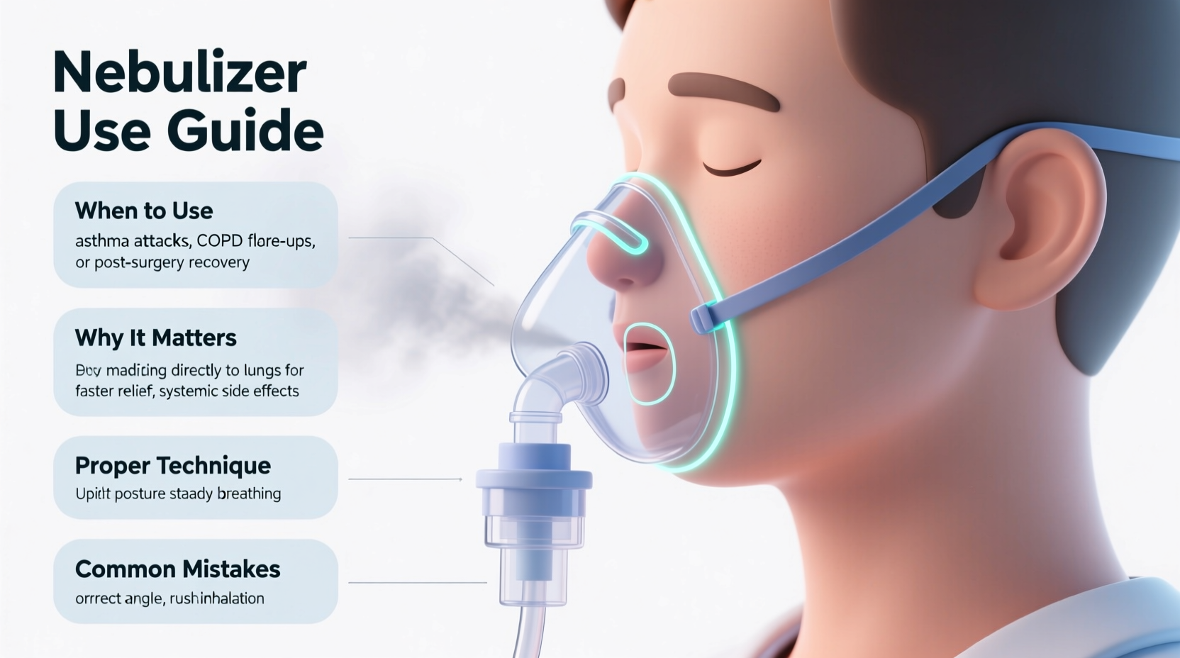nebulizer mouthpiece when to use it why it matters