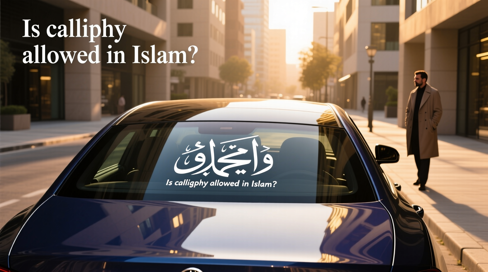 How to Choose Islamic Car Sticker, Is Calligraphy Allowed in Islam?