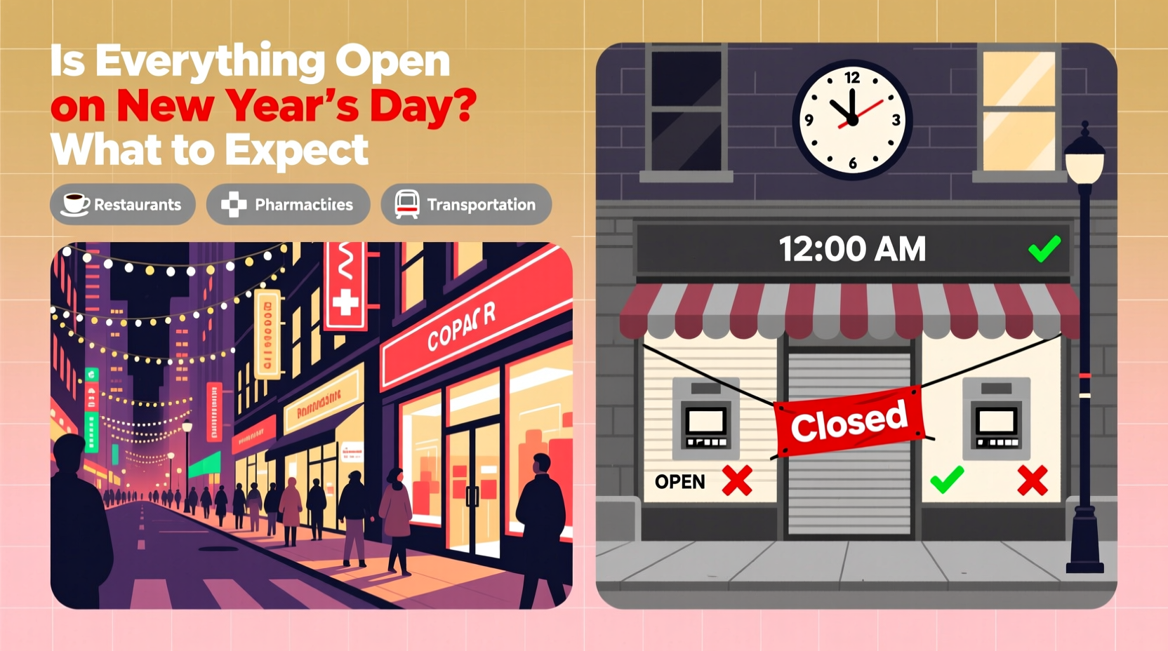 is everything open on new years day