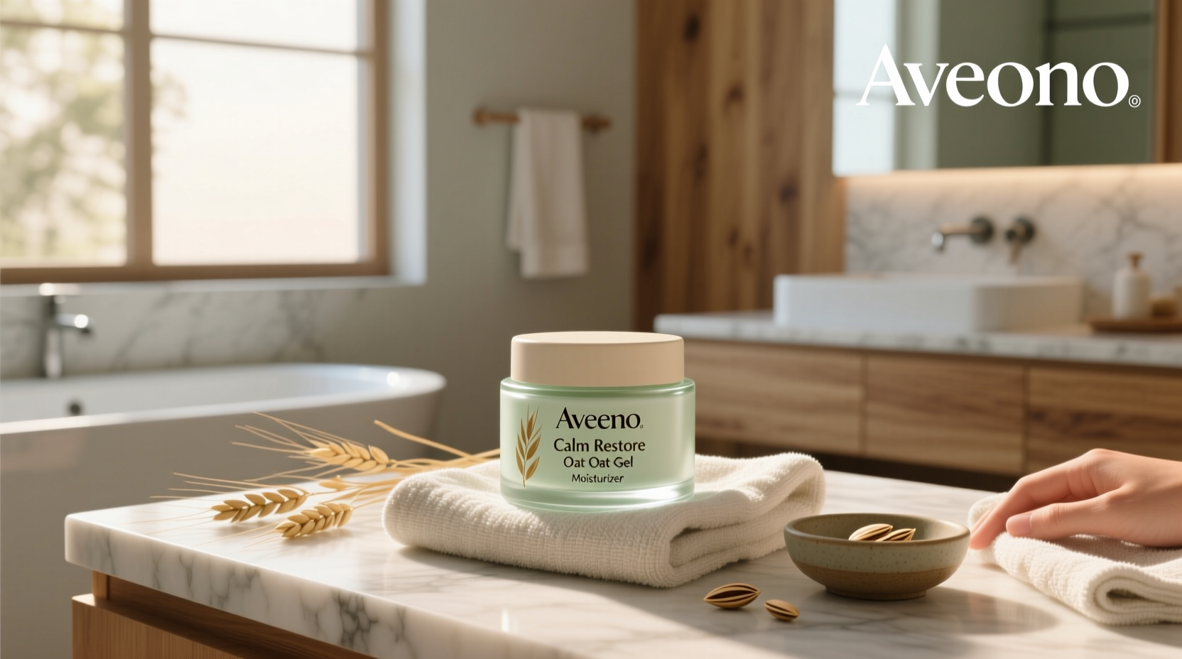 aveeno calm + restore oat gel moisturizer guide