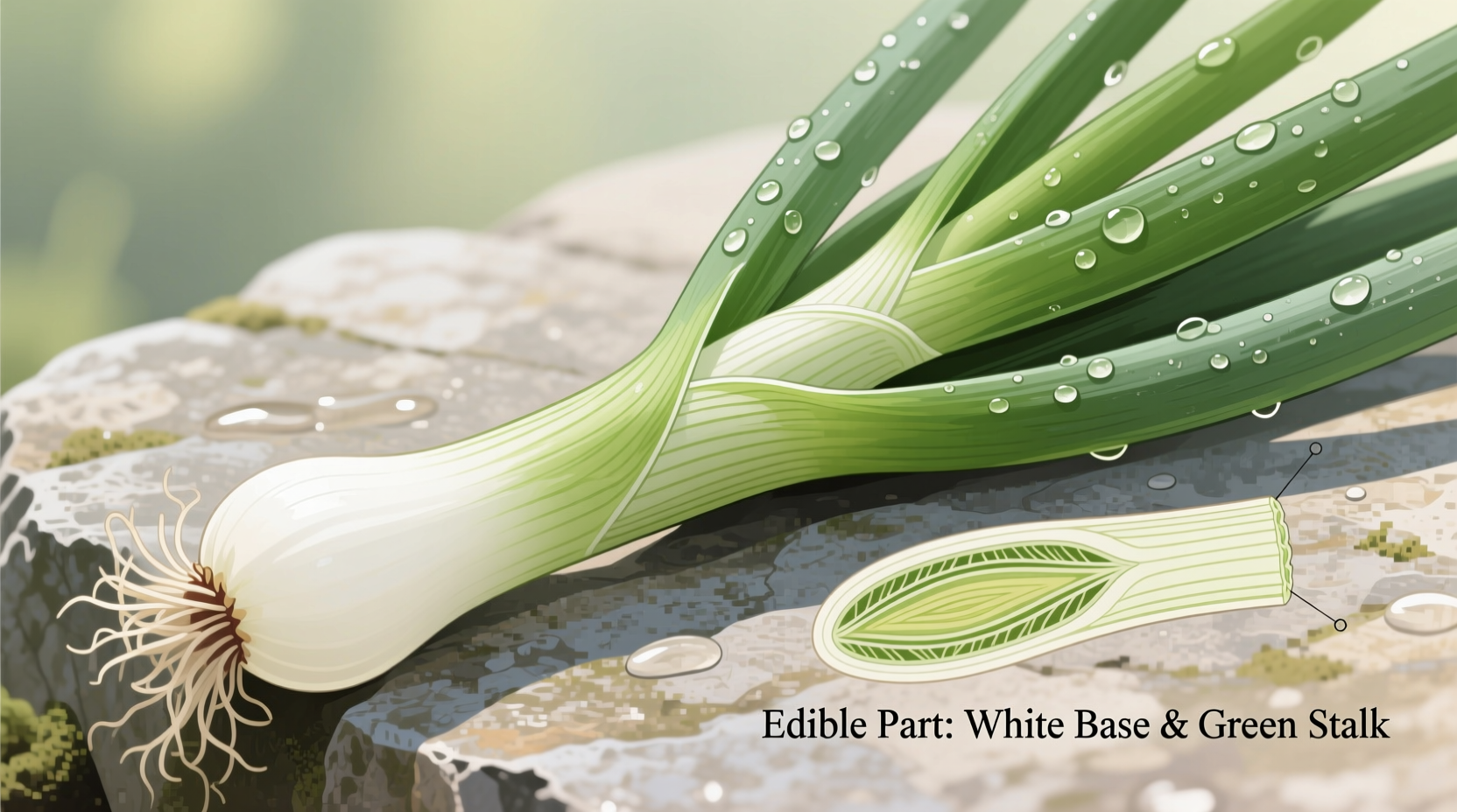 green onion what part do you eat