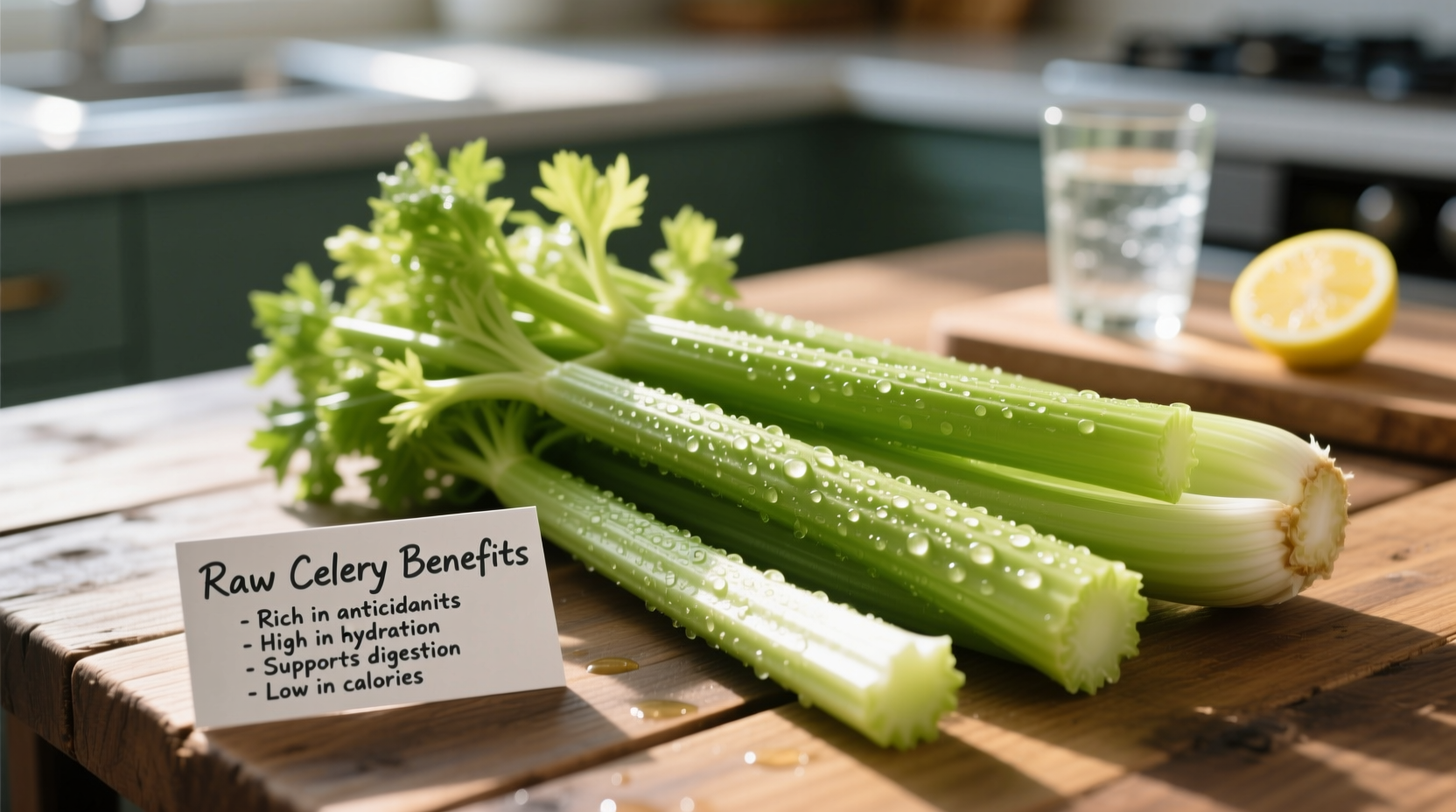 Raw Celery Benefits: Science-Backed Health Advantages