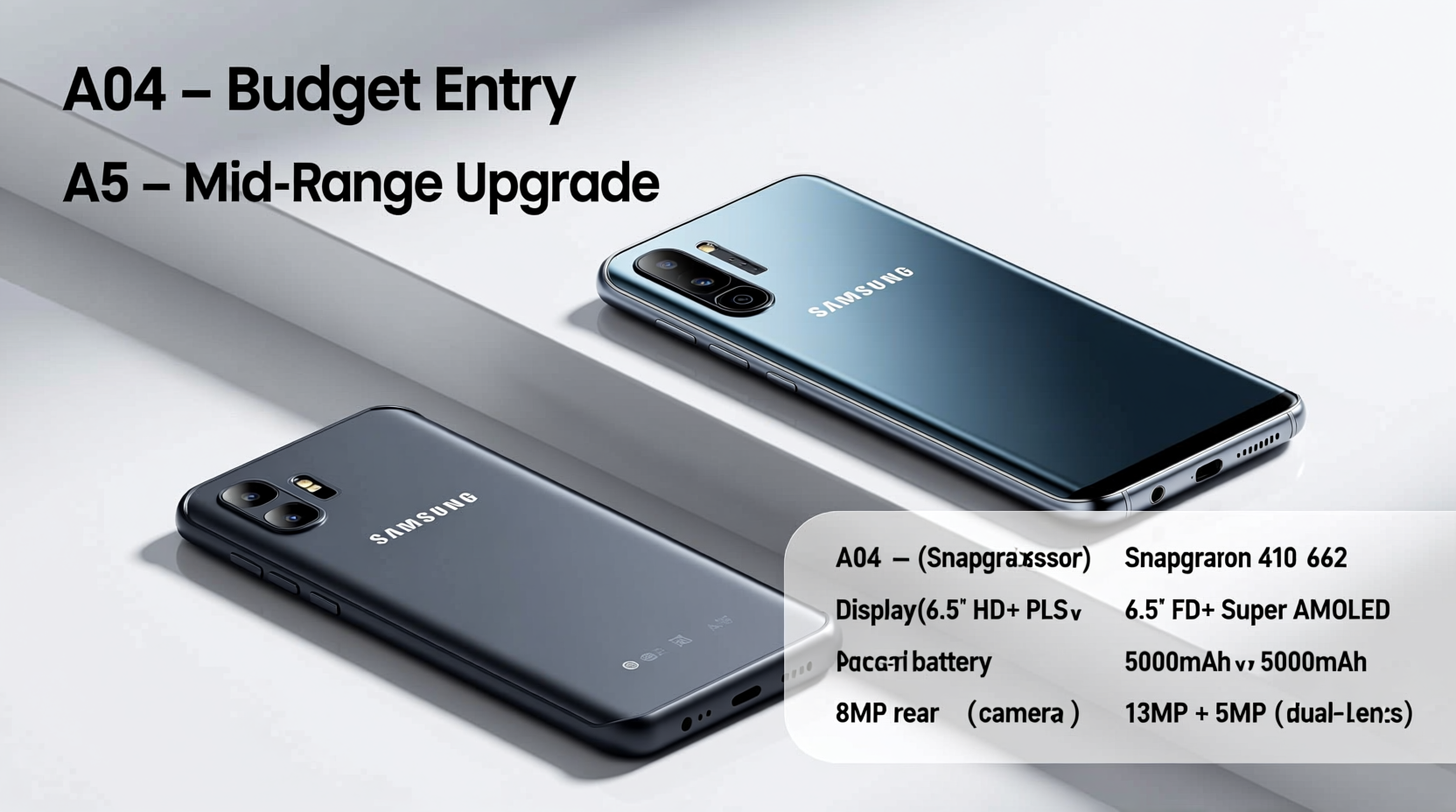 samsung a04 vs a5 is the newer model really an upgrade or just hype