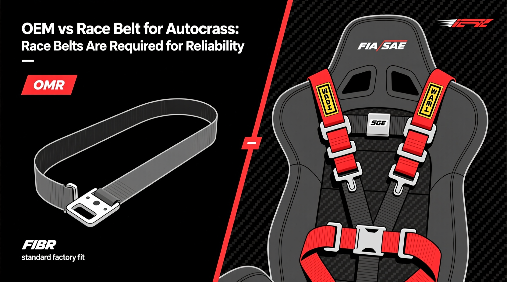 oem vs race belt autocross