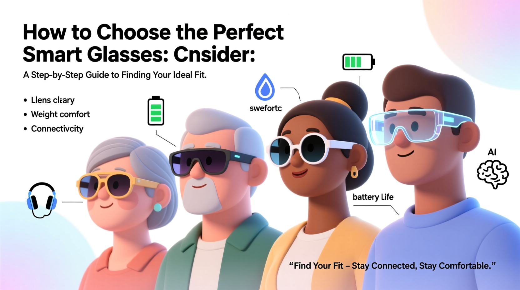 how to choose the perfect smart glasses a practical guide to finding your ideal fit