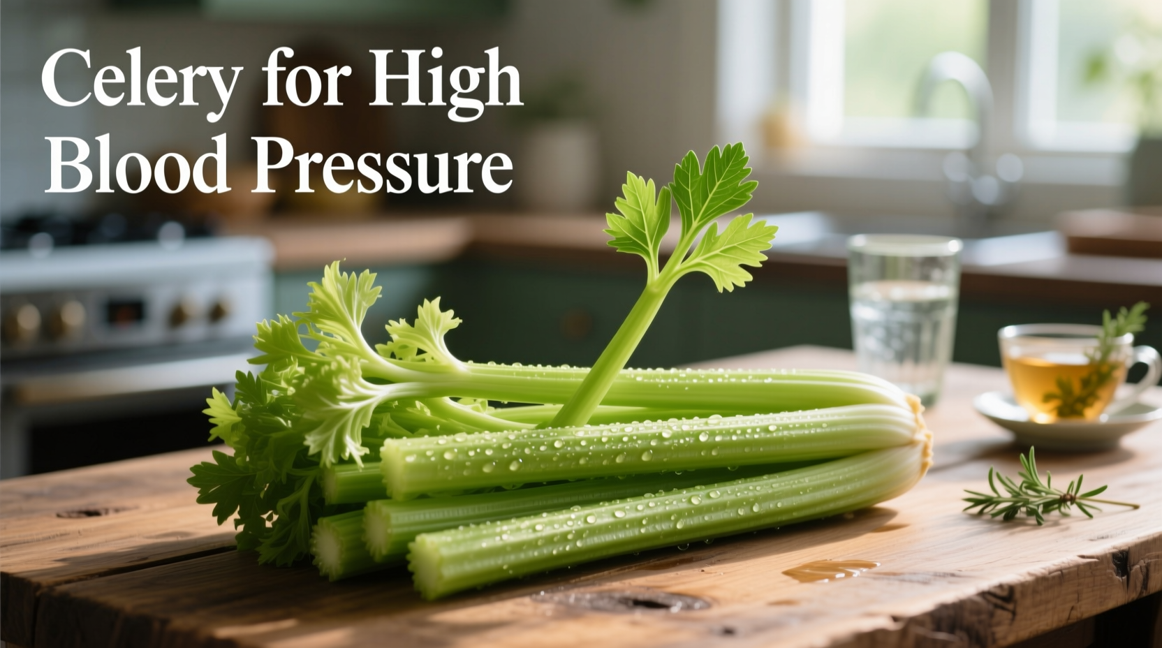 Celery for High Blood Pressure: Science-Backed Facts