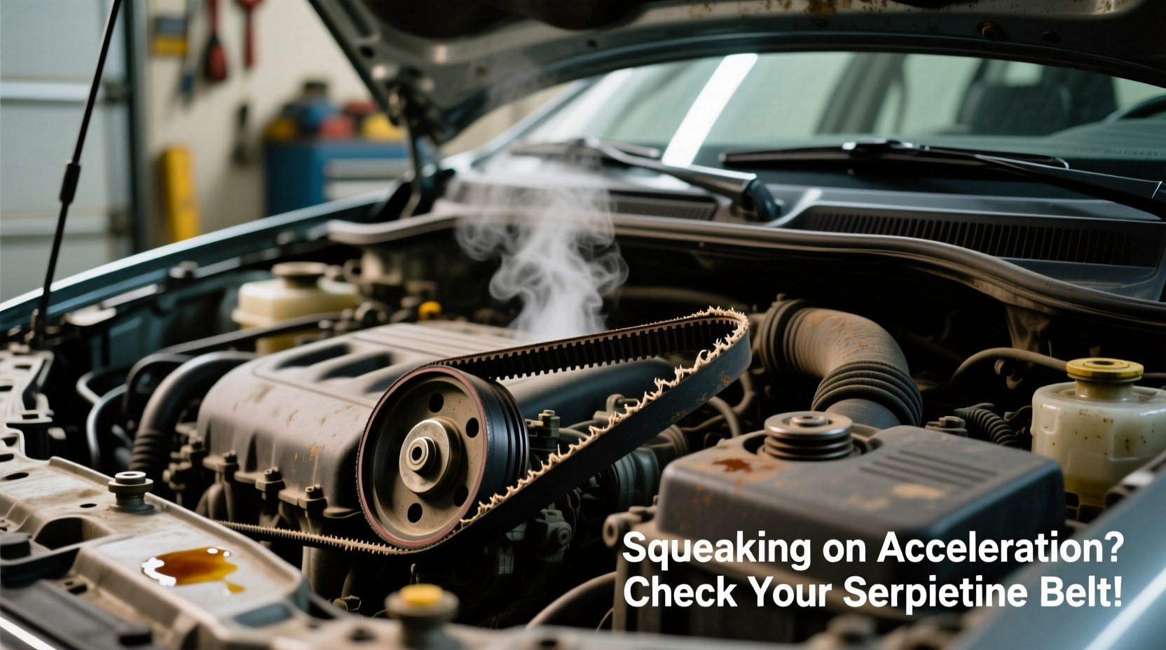 car squeaking when accelerating causes solutions