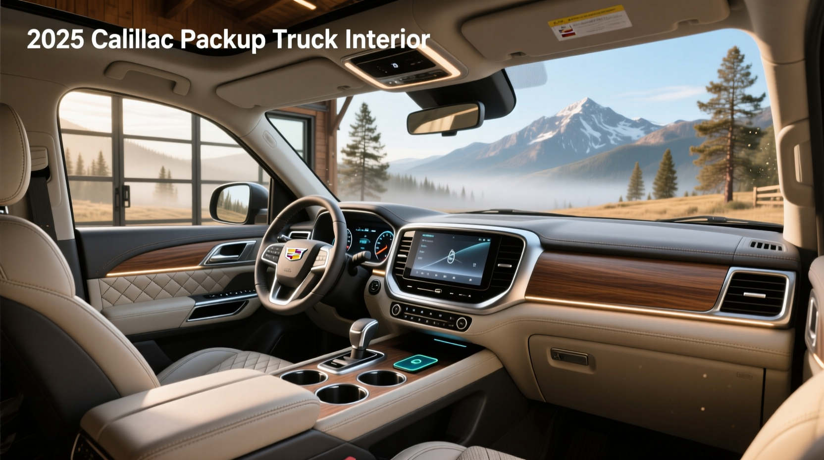 2025 Cadillac Pickup Truck Interior Guide