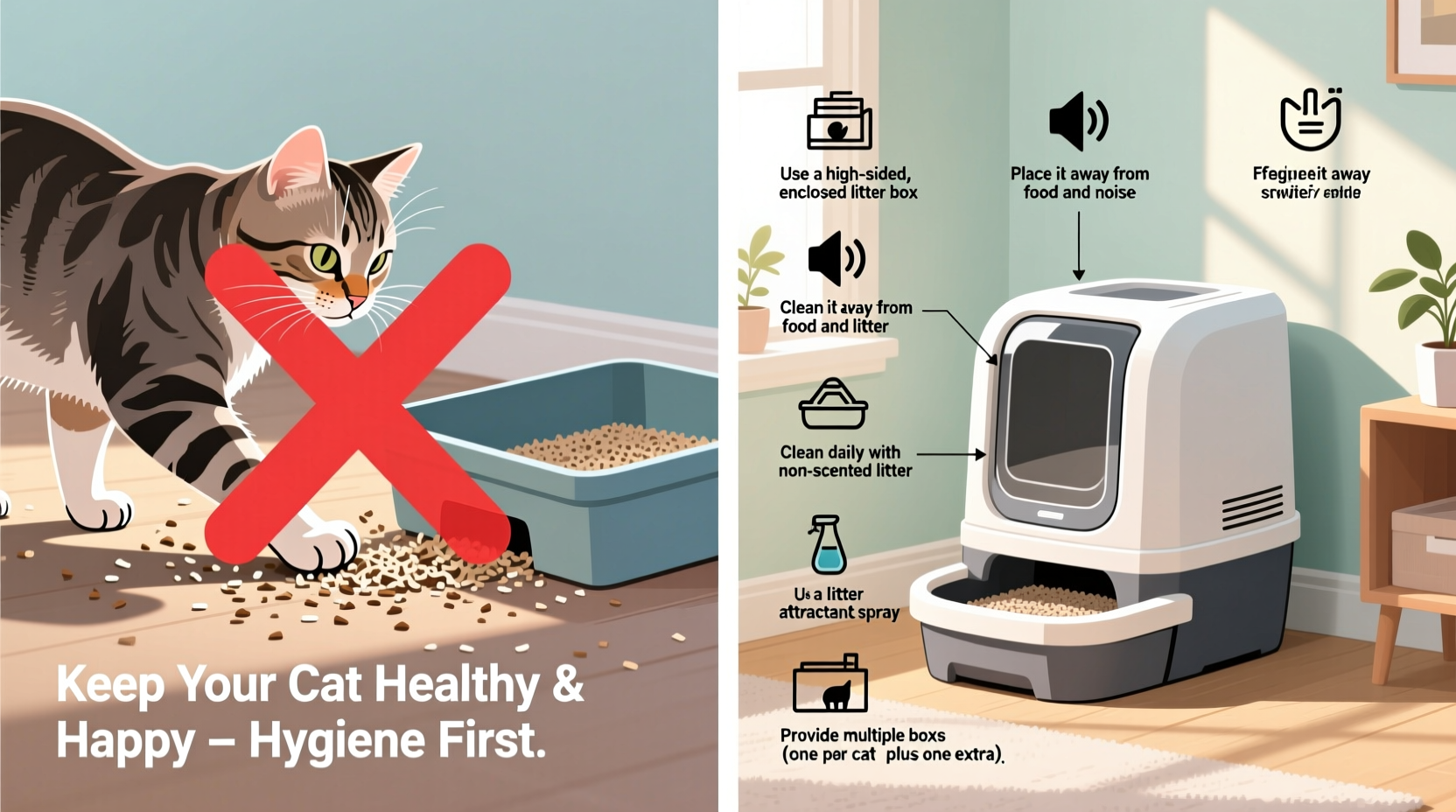 effective strategies to prevent your cat from playing in the litter box and protect their hygiene