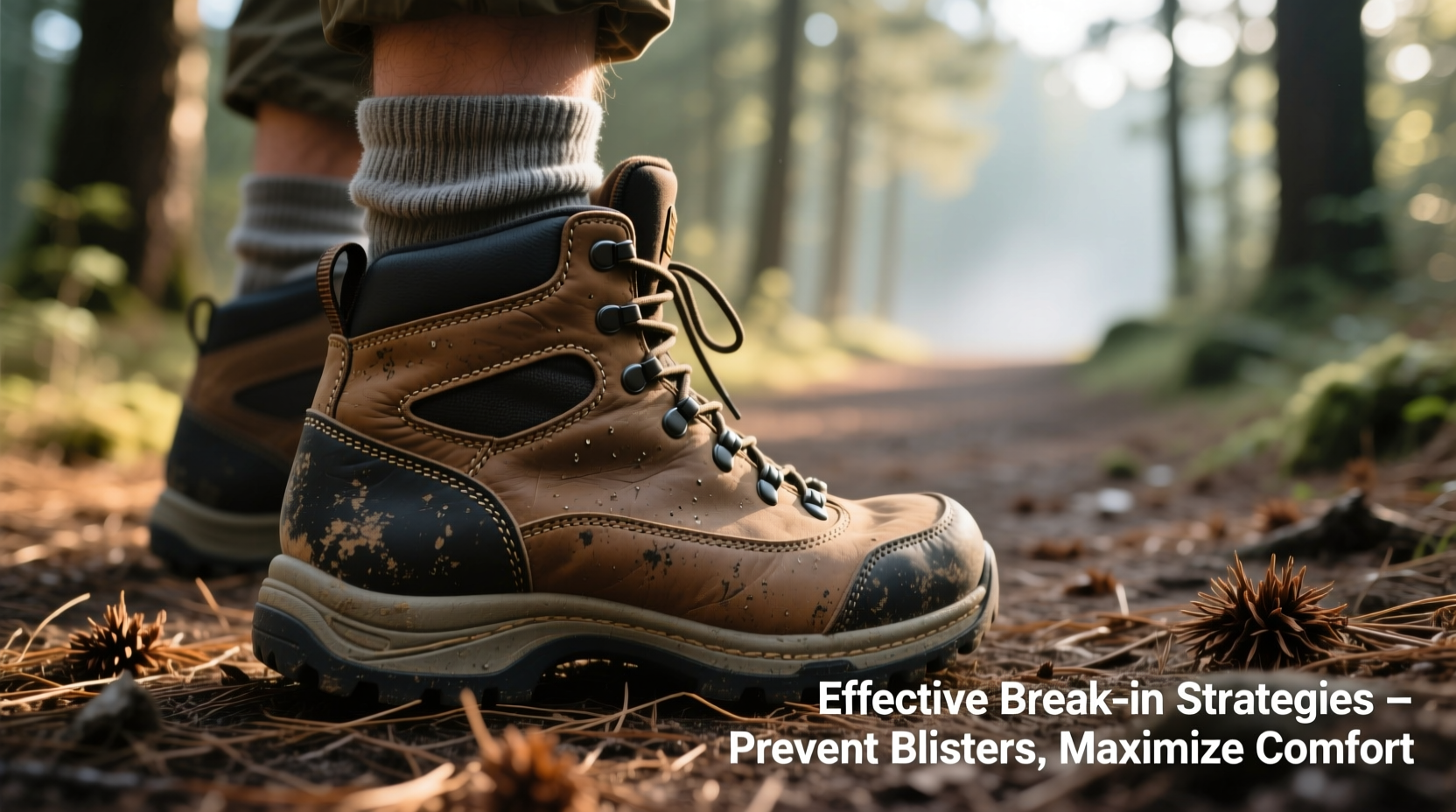 effective strategies to break in new hiking boots and prevent blisters for comfortable trails