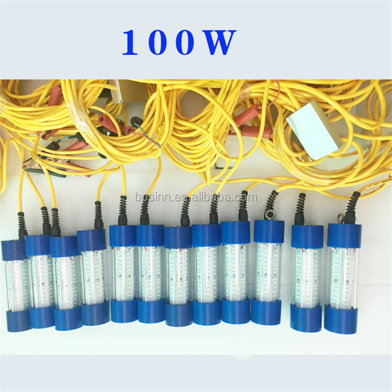 led钓鱼灯ip68夜钓潜鱼灯深水底灯水水动力鱼吸引器