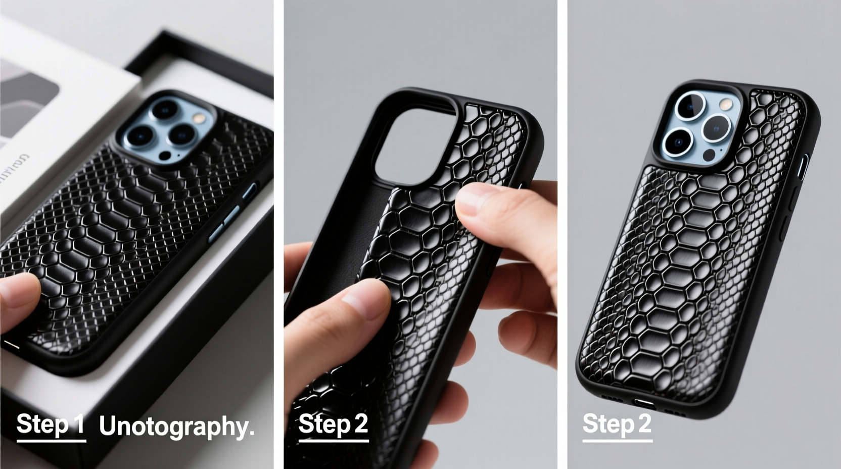 step by step guide to installing a snake skin weave phone case for durable style and protection