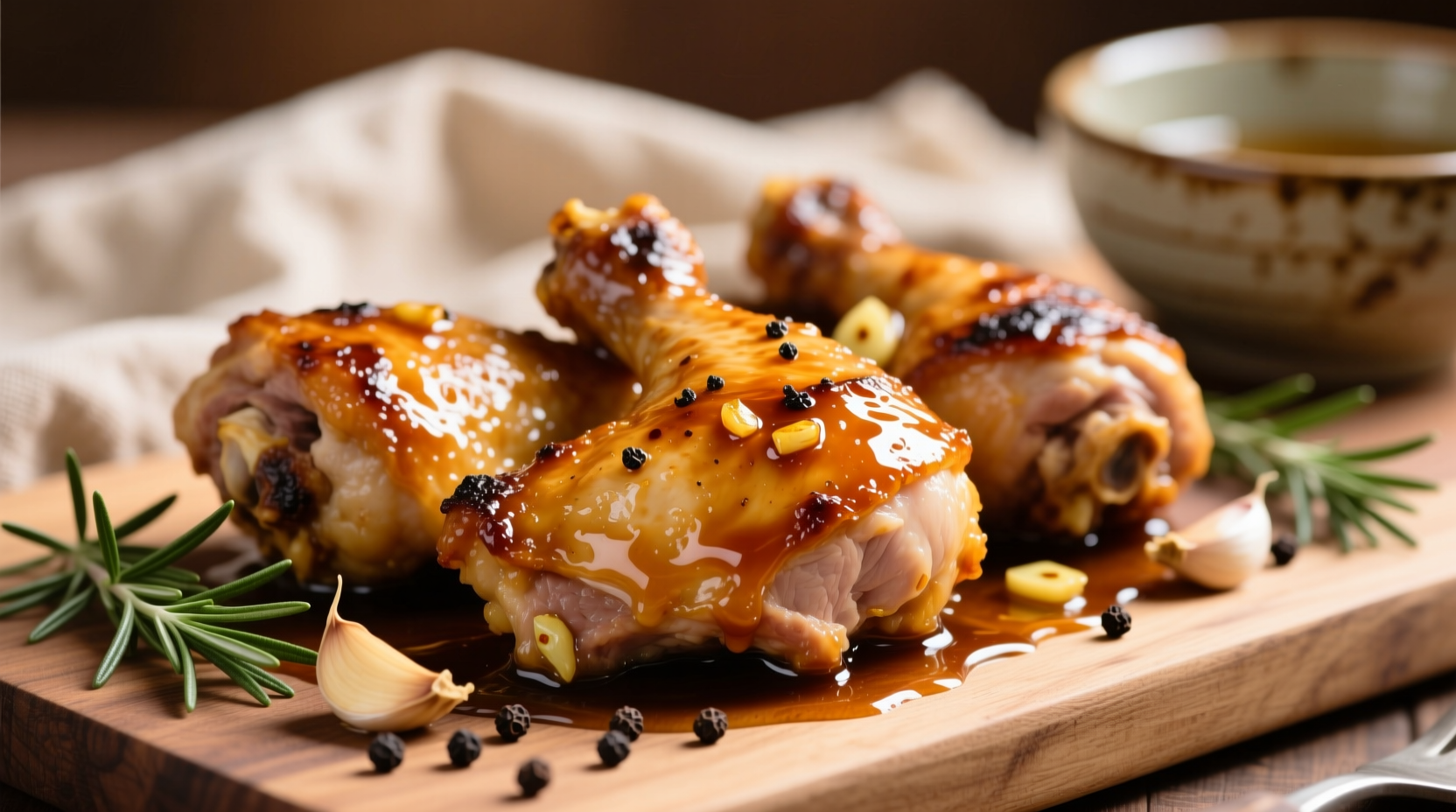 Perfect Baked Honey Garlic Chicken Thighs Recipe